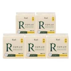 라엘 무표백 순면 생리대