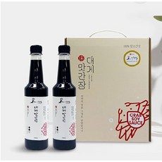 BBF대게맛간장500/750 x 2병 선물세트 / 대한민국신지식인하우스, 1세트, 500ml