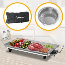 매직쉐프 전기그릴 와이드 대형 가정용 고기 삼겹살 전기불판 MEG-XH48G