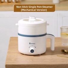 전기 가정용 붙지 다기능 조리기구 인스턴트 냄비 밥솥 주방 않는 국수 7L 600W, 미국, 1.7L, Mechanic Pot Steamer