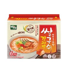 백제 김치맛 쌀국수 멀티팩 92g6EAx6개, 92g, 6개