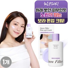 95프로블럼 스노우 필터 톤업크림