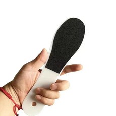양면 발 랩 전문 하드 각질 제거제 페디큐어 파일 강판 네일, [01] 1pcs white, 1개