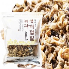 동일식품 콜라겐이 풍부한 명태껍질튀각, 300g, 6개