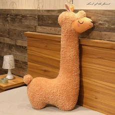 플러시 알파카 슬립 바디 베개 부드럽고 사이드 수면 긴 침실용, A.75cm