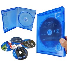 PS4 PS5 공케이스 게임CD케이스 디스크 타이틀 블루레이 CD DVD 보관 수납, 1개