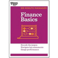 (영문도서) Finance Basics (HBR 20-Minute Manager Series) Paperback, Harvard Business Review Press Harvard Business Review Press