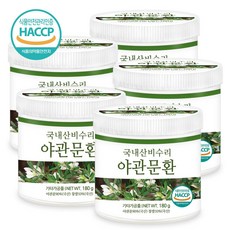 푸른들판 국산 야관문 환 haccp 인증 국내산 말린 비수리 잎 야간문 야광문, 180g, 5개