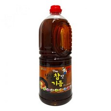 청정식품 더참맛기름 2L 참기름 맛기름 향미유, 1개