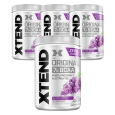 사이베이션 X텐드 BCAAs 그레이프, 405g, 4개