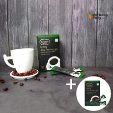 에코몽 유기농 커피로 만든 아메리카노 블랙 1상자 (1.4g x 10스틱) 웰빙스토리, 10개입, 1개, 1.1g