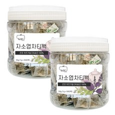 국내산 건조 자소엽 차조기 차즈기 차 50티백, 1g, 50개입, 2개