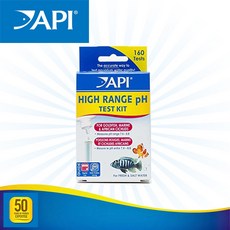 API 하이레인지 PH 테스터 /수족관 어항 수조 수질 관리 테스트 시약 측정 검사 키트 약품 해수어 시클리드, 1개
