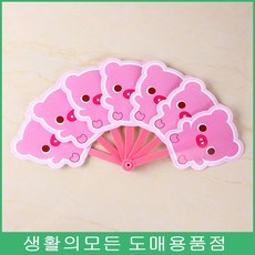 캐릭터 팬시 접이식부채 5개 캐릭터부채 포켓사이즈 부채판촉물