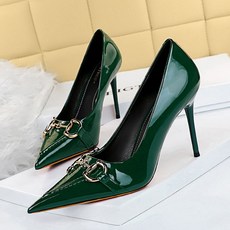 NS 여성 펌프스 에나멜 스틸레토 패션하이힐 9.5cm 220-265