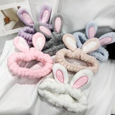 1+1 로에드 극세사 토끼 세안밴드, 1개, 1+1 토끼세안밴드_베이지