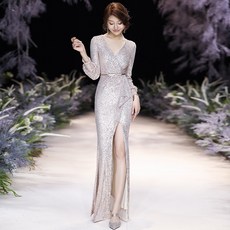 생일파티 이브닝드레스 홈파티 연주복 파티복 레이싱모델 진행자 무대의상