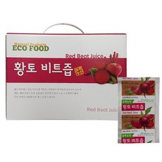 듬뿍농원 무안 황토 레드 비트즙 100ml 100포 붉은맛이 살아 있는, 2박스, 50포