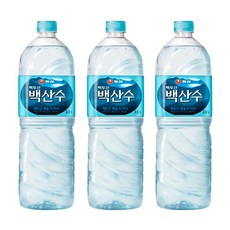 농심 백두산 백산수 2L, 6개