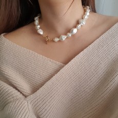 바로크진주목걸이