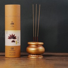 칠나무 32.5cm 무연 제사향 관음 재신향, 관음평안향(1000자루 25분연소), 4개