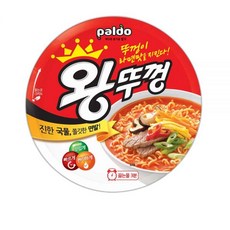 팔도 왕뚜껑 110g 18개 김치왕뚜껑 짬뽕왕뚜껑 도시락