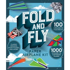 (영문도서) Fold and Fly Paper Airplane Kit Hardcover, Publications International,..., English, 9781640308886
