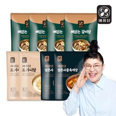 해화당 이영자 뼈없는갈비탕 4팩 + 도가니탕 2팩 + 육개장 2팩