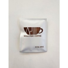 솔라피데 드립백 SET(콜롬비아 브라질 에티오피아 케냐 과테말라 코스타리카 디카페인) [원산지:상세설명에 표시], 1개, 10개입, 10g