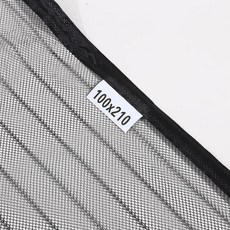 모기 방지 도어 커튼 보이지 않는 환기 도어 스크린 펀칭 없음 자동 닫기 Anti Fly Bug Insect Screen, [04] Black magnetic