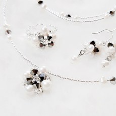 담수진주비즈목걸이