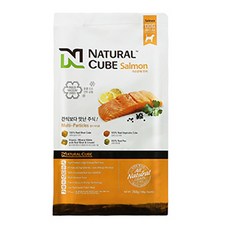 [내츄럴큐브] 연어 750g 가수분해 연어사료/ 간식보다 맛있는주식/ 동결건조사료/ 국내생산사료, 1포
