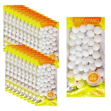 나프탈렌 알약40정 의류용 옷장 서랍 화장실 방충제 방향 악취제거, 100g, 20개