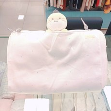 압소바 논현점 25년 봄 신상품 귀여운 뱀뱀이 아가들 짱구베개/출산 선물, 1개, 백아이보리
