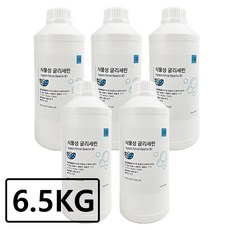 (국산) 글리세린 5kg+1500g (6.5kg) / 식물성 99.7% / 화장품 보습 슬라임, 6.5kg, 1개 - 글리세린약국