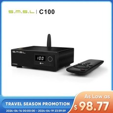 SMSL C100 USB MQA DAC 리모컨 포함 광 동축 블루투스 디코더 CK-03 클록 AK4493S XMOS XU316 DSD512 32 비트 768kHz, 01 SMSL C100