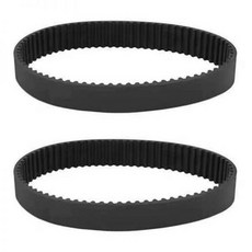 2Pcs 216mm 3D 프린터용 클로즈 루프 타이밍 벨트 고무 GT2 벨트와 호환됨