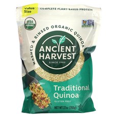아이허브 유기농 세척 퀴노아 전통 퀴노아 765g(27oz), ANC12007, 1개