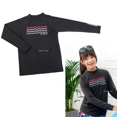 피코수영상 긴팔수영복 아동 웨이브K1124 래쉬가드 피코수영 여아수영복 상의 GWA63A25