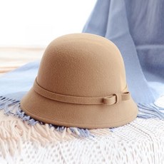 겨울 여성 울모자 버킷햇 승마모자 클로슈햇