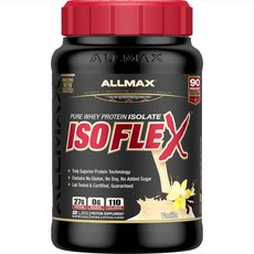 Allmax 아이소플렉스 퓨어 웨이 프로틴 아이솔레이트, 1개, 907g