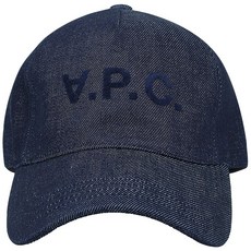 [아페쎄] 자수로고 인디고 데님 볼캡 (COCSX M24090 IAI)