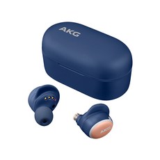 삼성전자 AKG N400 노이즈캔슬링 무선이어폰, 네이비