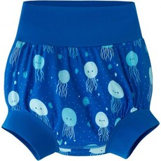 UMELOK 아기 수영장 기저귀 유멜룩 베이비 보이 수영 여아 NB183 04 네이비 젤리피쉬 6M Q1645360, Navy/ Jellyfish, 6 Month