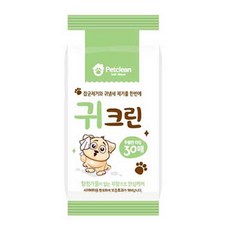펫크린 물티슈30매 귀크린, 1개