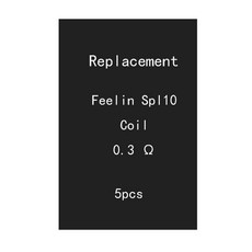 Fee-Lin Spl-10 시리즈 코일 0.3 0.4 0.6 메쉬 코일 가정용 수공구 커넥터 빠른 가열 하드웨어 액세서리, [03] 0.6ohm(5pcs), 5개