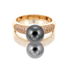 14k진주반지아코야