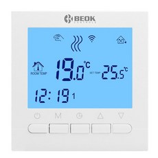 구동기 BeokWifi 스마트 온도 조절기 가스 보일러 난방 및 액추터 프로그래밍 가능 컨트롤러 알렉사와, [02] WIFI, [01] 220V, 1개