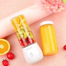 450ml 휴대용 전기 Juicer 블렌더 자동 무선 다기능 USB 충전 Juicer 컷 믹서 juce 유리 컵 편리, 단일상품
