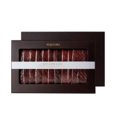 코주부 프리미엄 육포 + 쇼핑백 선물세트, 600g, 1세트